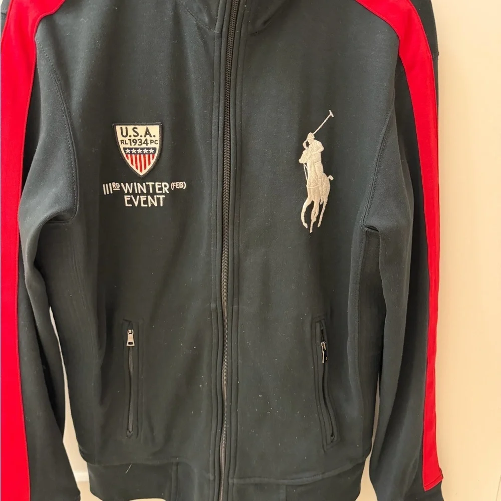 Polo Ralph Lauren Team USA Winter Event Zip-Up Men’s Small
